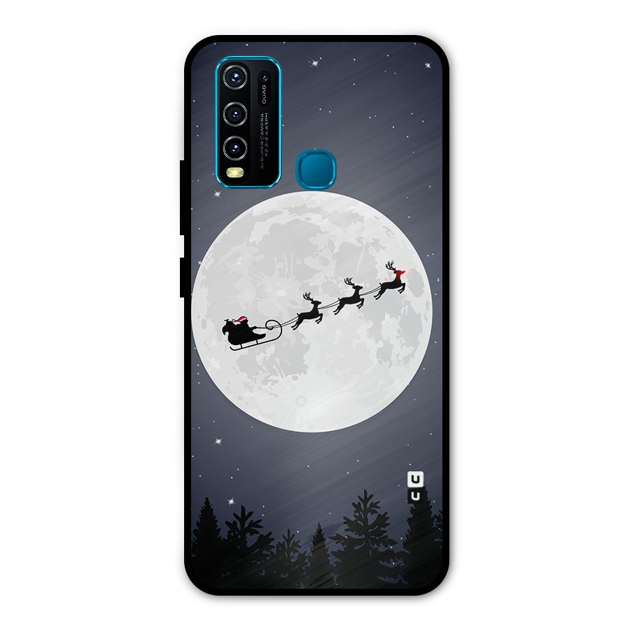 Christmas Nightsky Metal Back Case for Vivo Y50