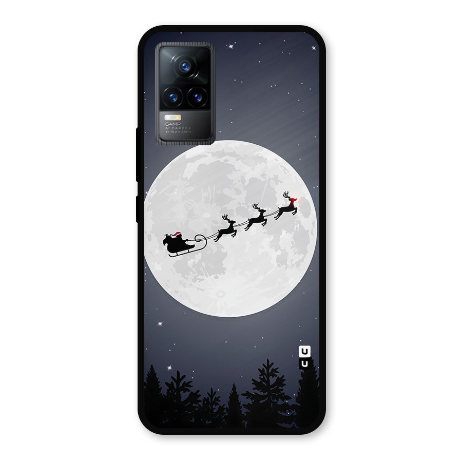Christmas Nightsky Metal Back Case for Vivo Y73