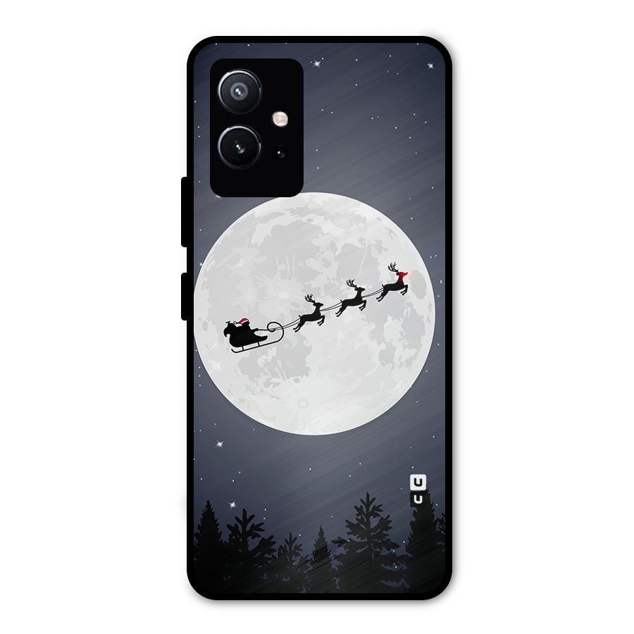 Christmas Nightsky Metal Back Case for Vivo Y75 5G