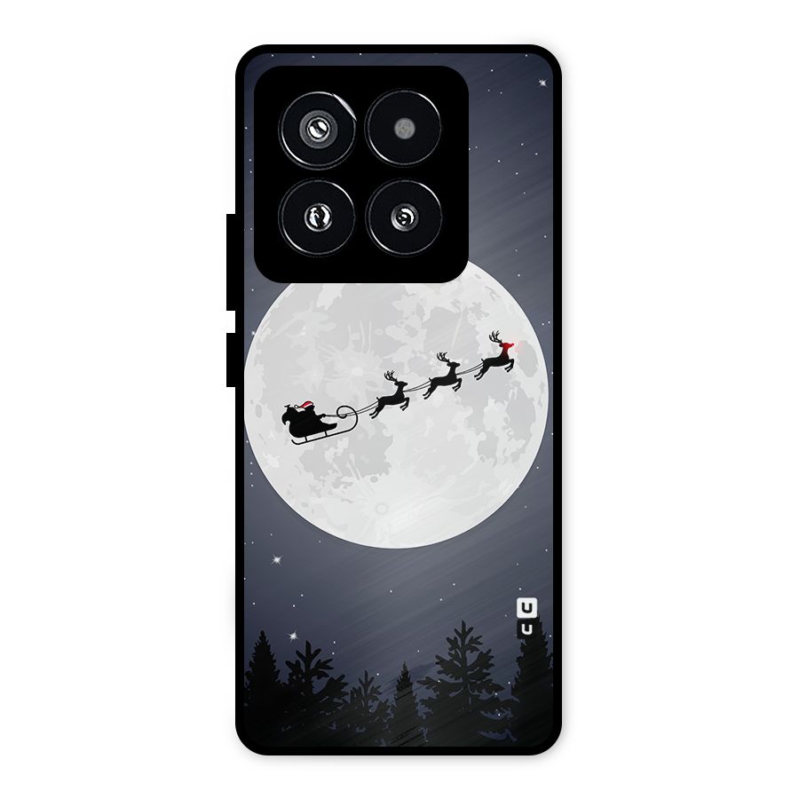 Christmas Nightsky Metal Back Case for Xiaomi 14 Pro
