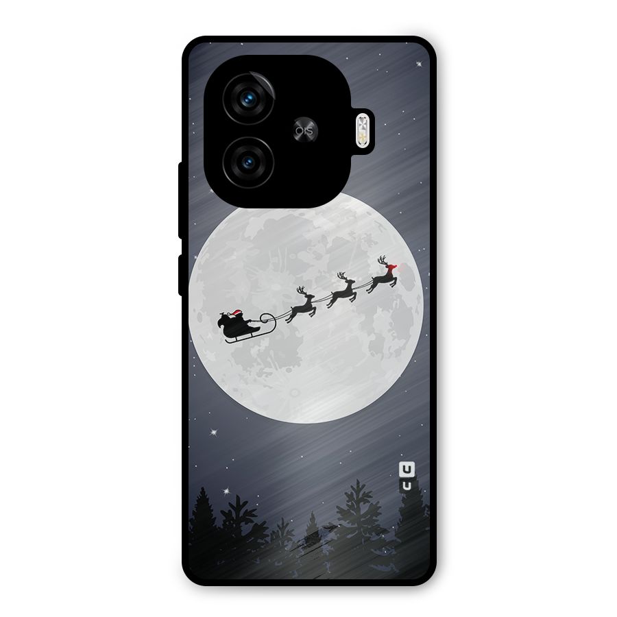 Christmas Nightsky Metal Back Case for iQOO Neo 10R