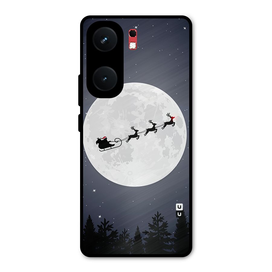 Christmas Nightsky Metal Back Case for iQOO Neo 9 Pro