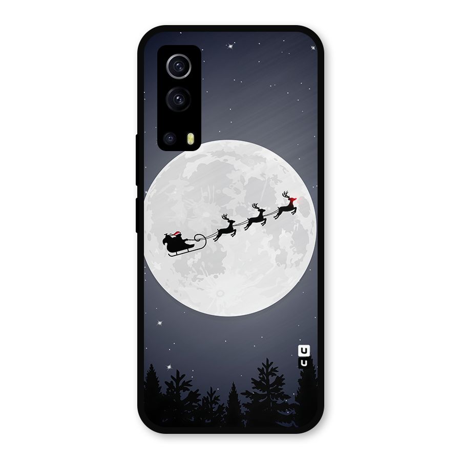 Christmas Nightsky Metal Back Case for iQOO Z3