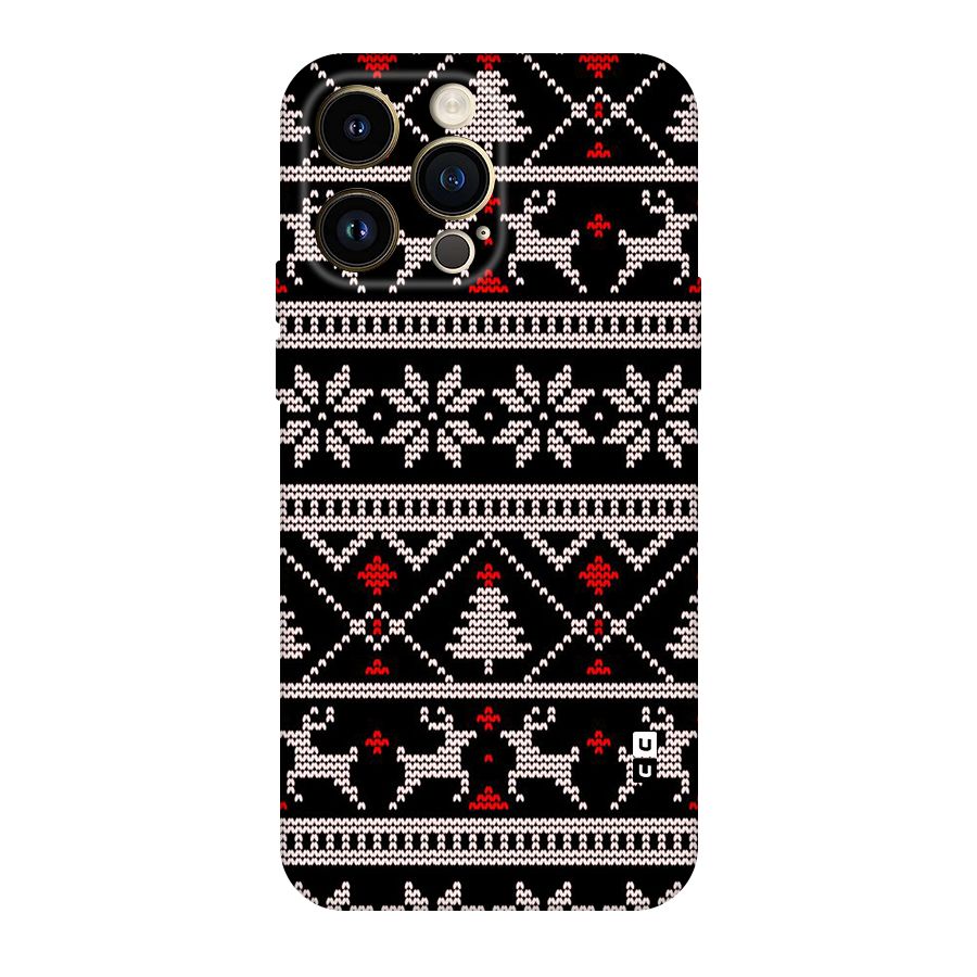 Christmas Seamless Aztec Original Polycarbonate Back Case for iPhone 14 Pro Max