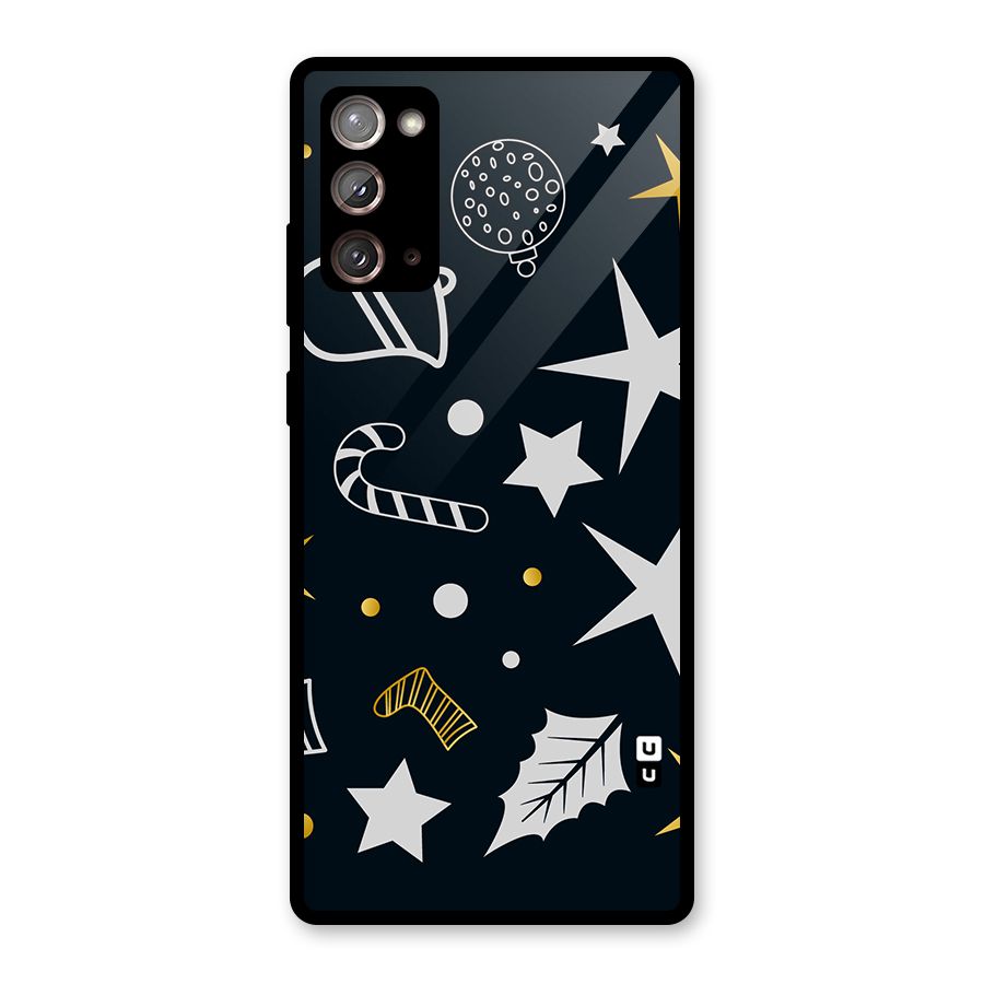 Christmas Special Pattern Glass Back Case for Galaxy Note 20