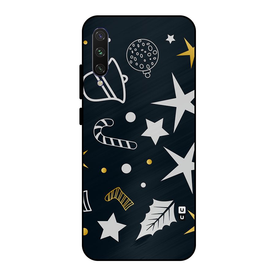 Christmas Special Pattern Metal Back Case for Mi A3