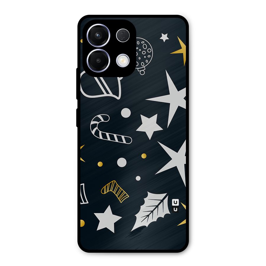 Christmas Special Pattern Metal Back Case for Oppo K13