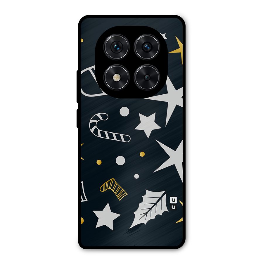 Christmas Special Pattern Metal Back Case for Poco X7