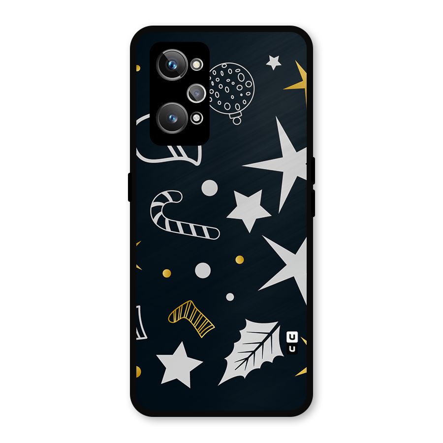 Christmas Special Pattern Metal Back Case for Realme GT Neo2
