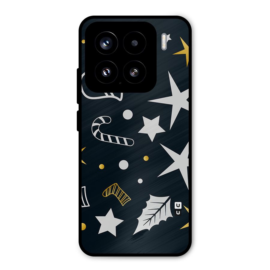 Christmas Special Pattern Metal Back Case for Xiaomi 15