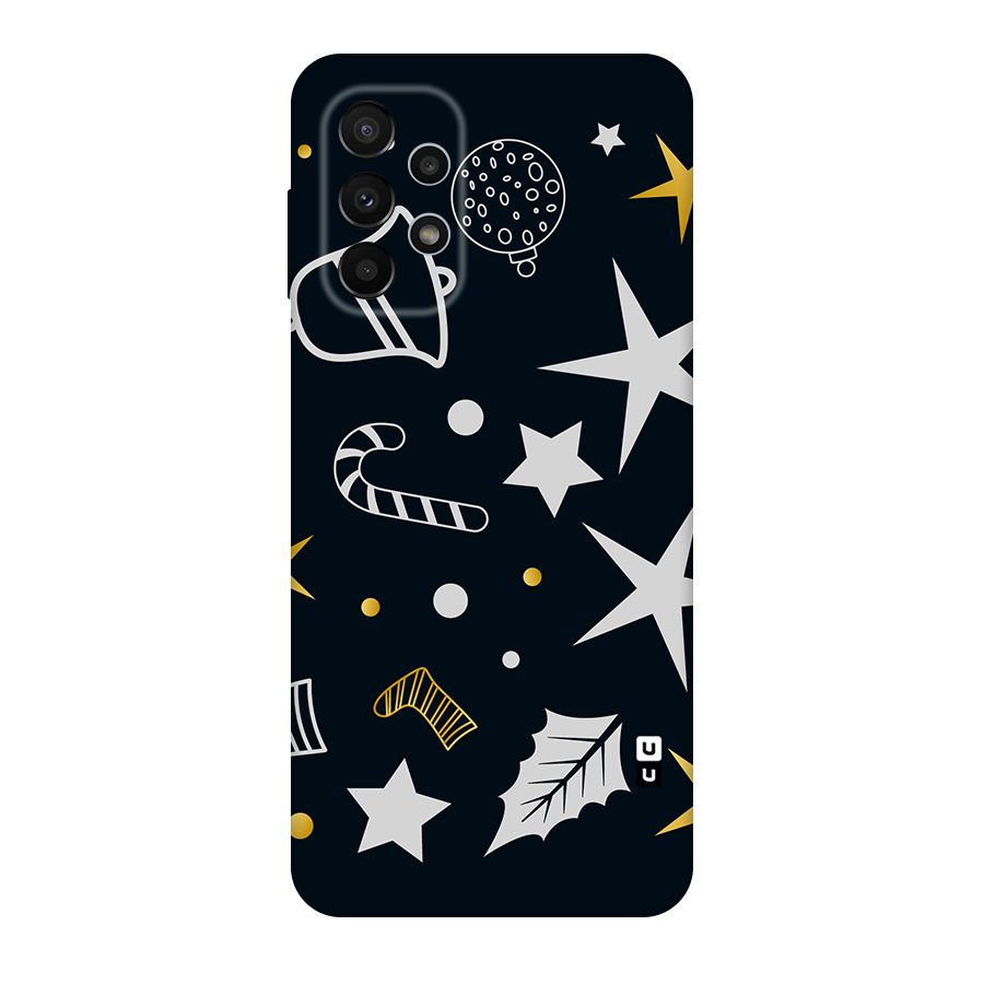 Christmas Special Pattern Original Polycarbonate Back Case for Galaxy A23