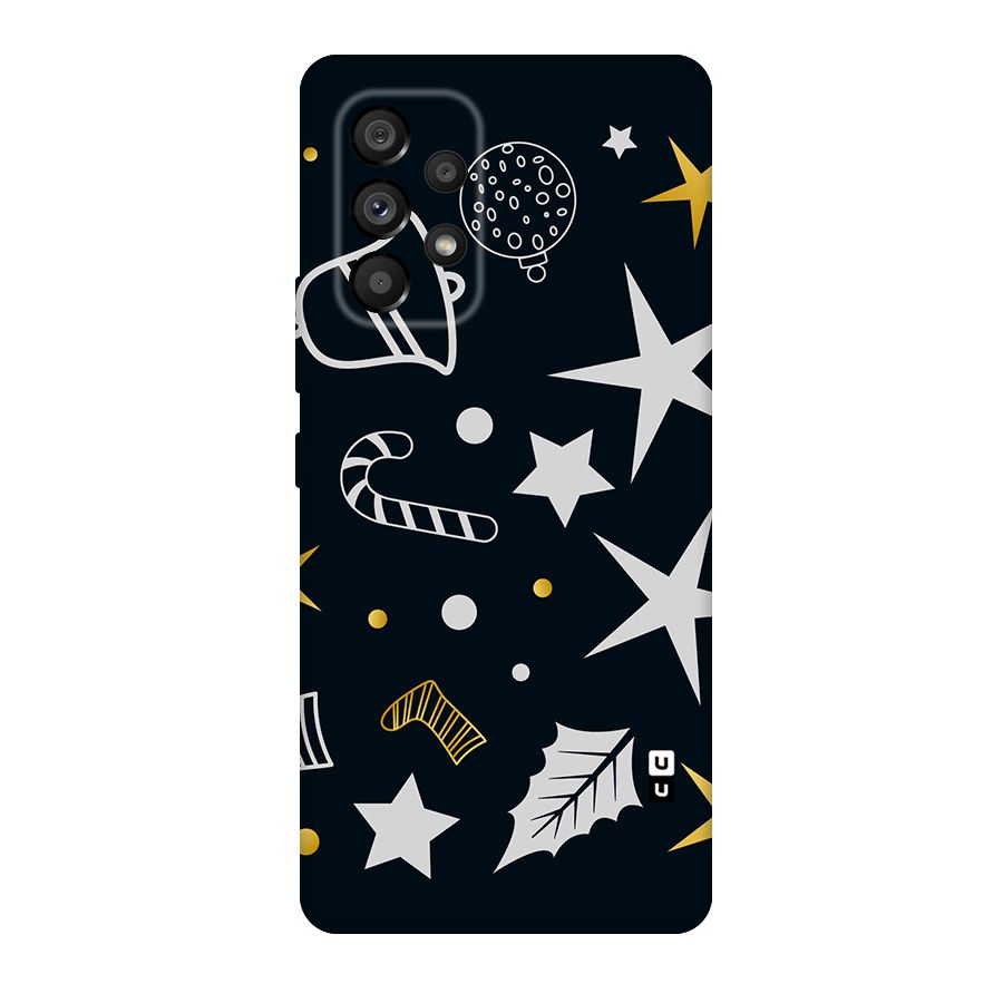 Christmas Special Pattern Original Polycarbonate Back Case for Galaxy A53 5G