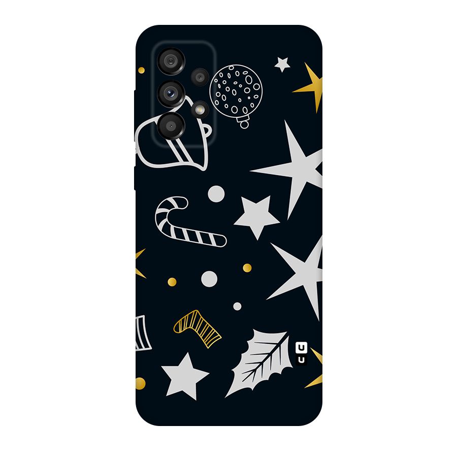 Christmas Special Pattern Original Polycarbonate Back Case for Galaxy A73 5G