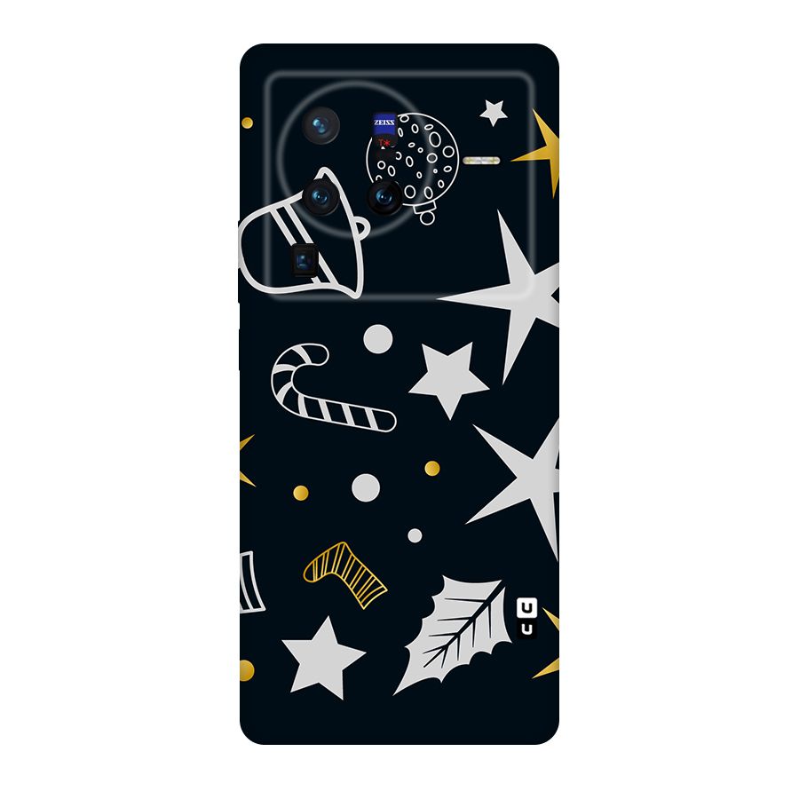 Christmas Special Pattern Original Polycarbonate Back Case for Vivo X80
