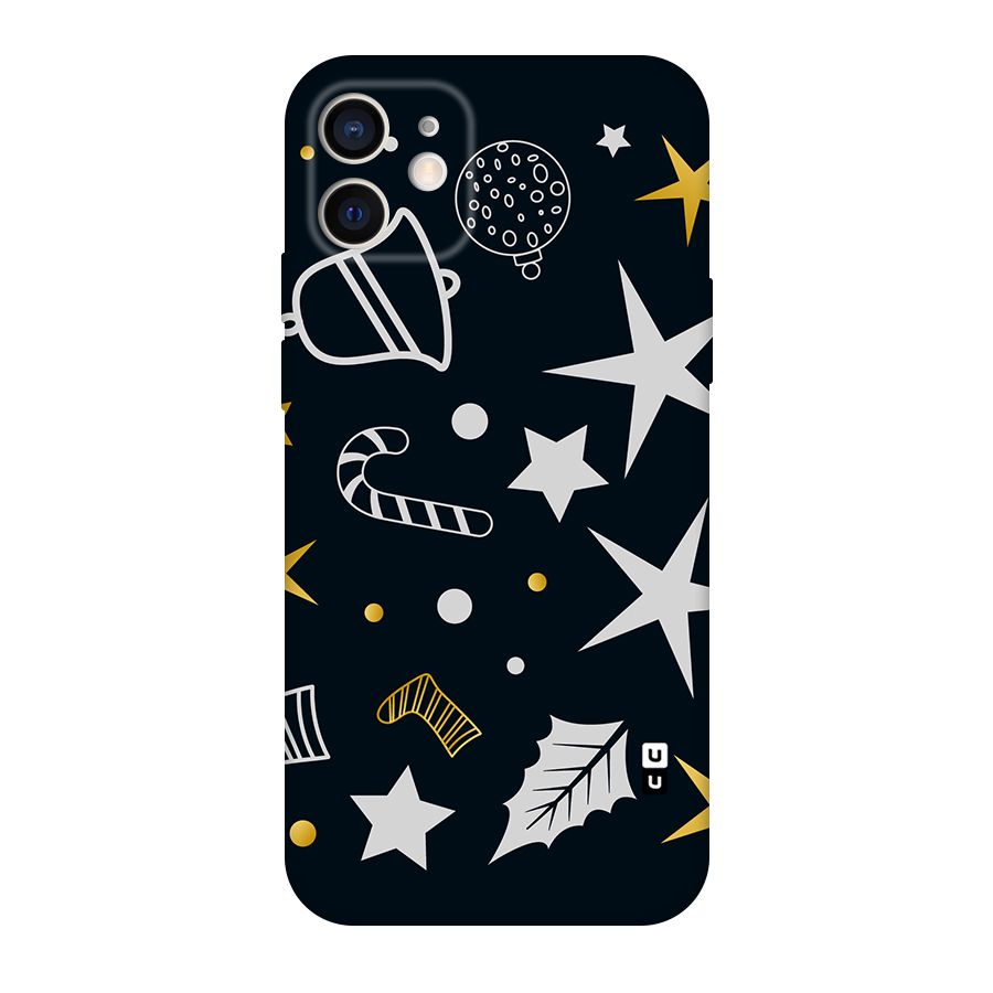 Christmas Special Pattern Original Polycarbonate Back Case for iPhone 12
