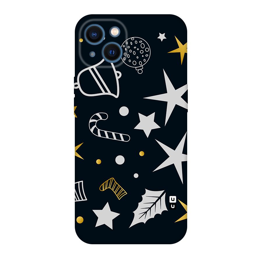 Christmas Special Pattern Original Polycarbonate Back Case for iPhone 13