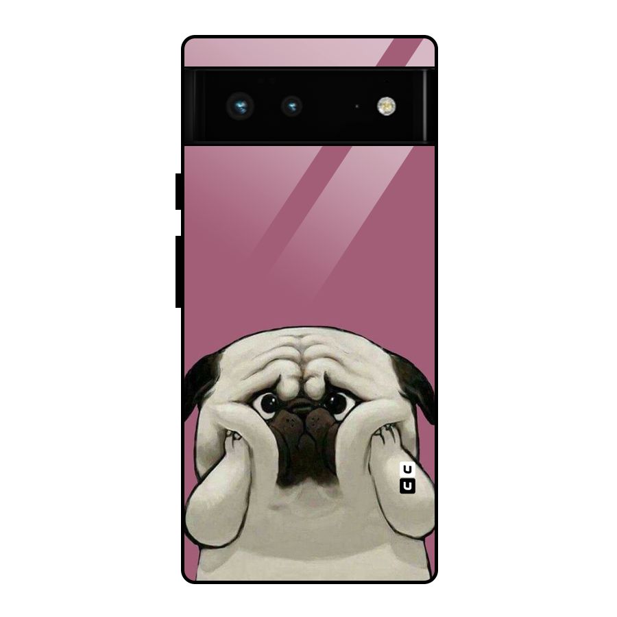Chubby Doggo Glass Back Case for Google Pixel 6