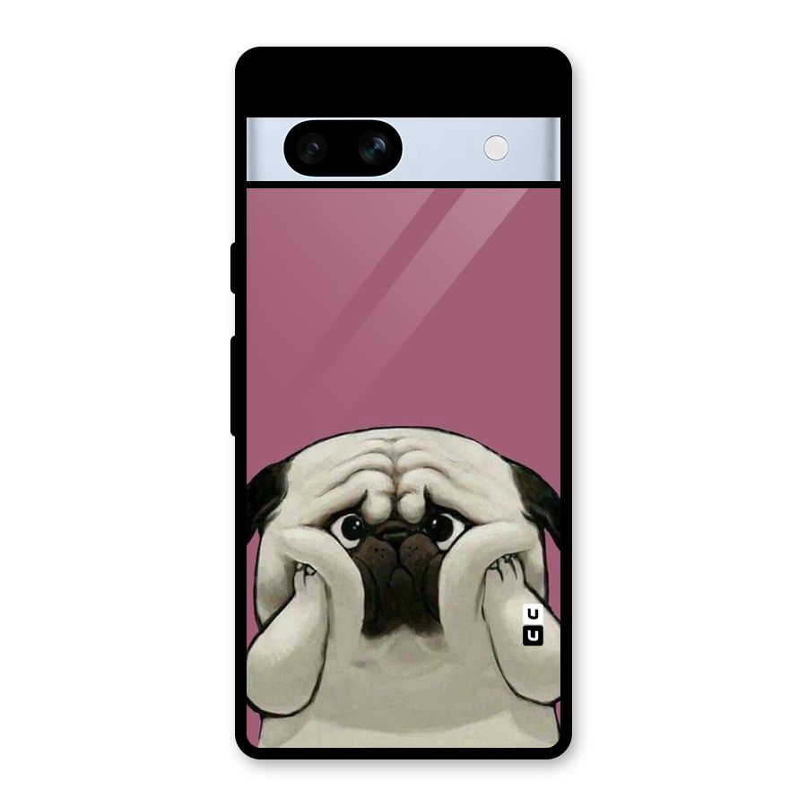 Chubby Doggo Glass Back Case for Google Pixel 7a