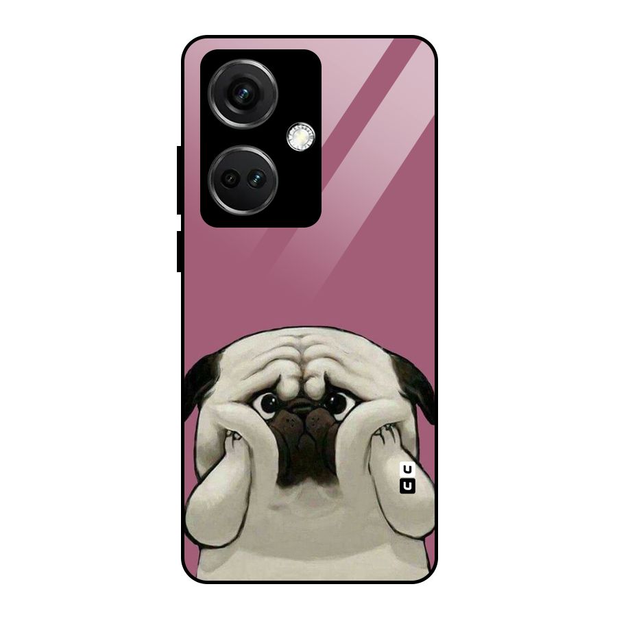Chubby Doggo Glass Back Case for OnePlus Nord CE 3 5G