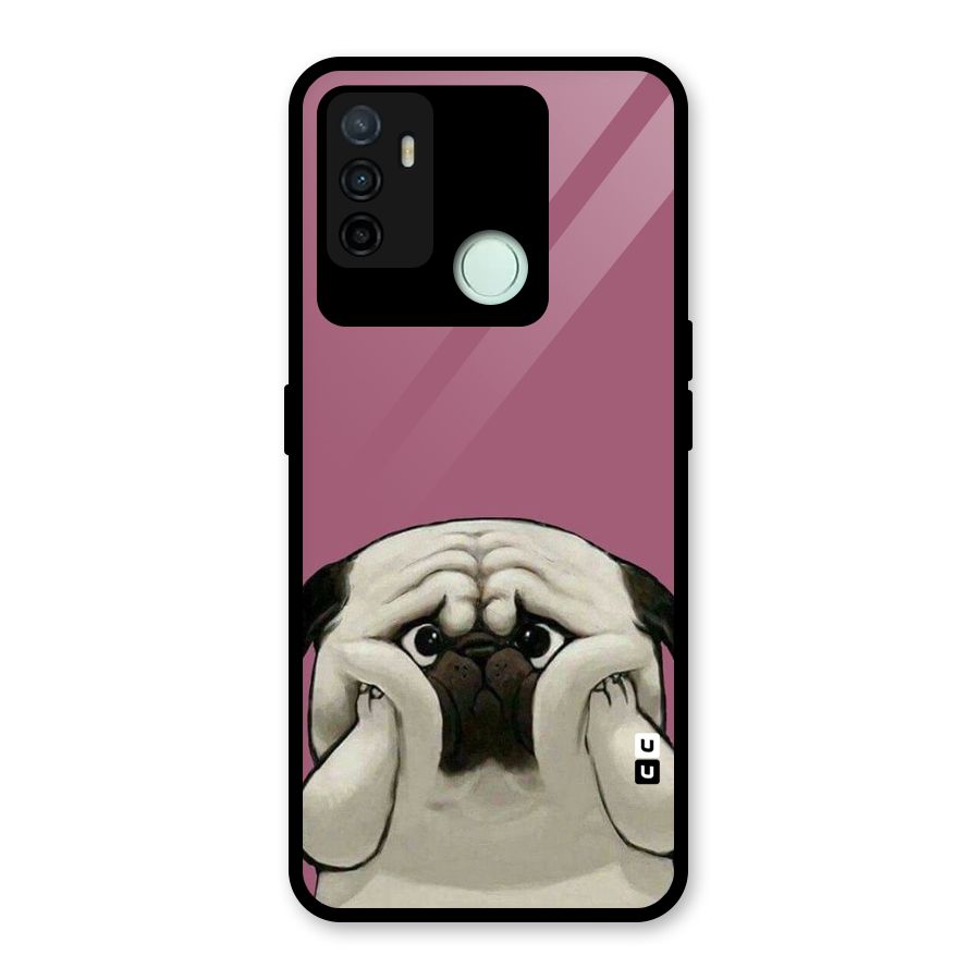 Chubby Doggo Glass Back Case for Oppo A53