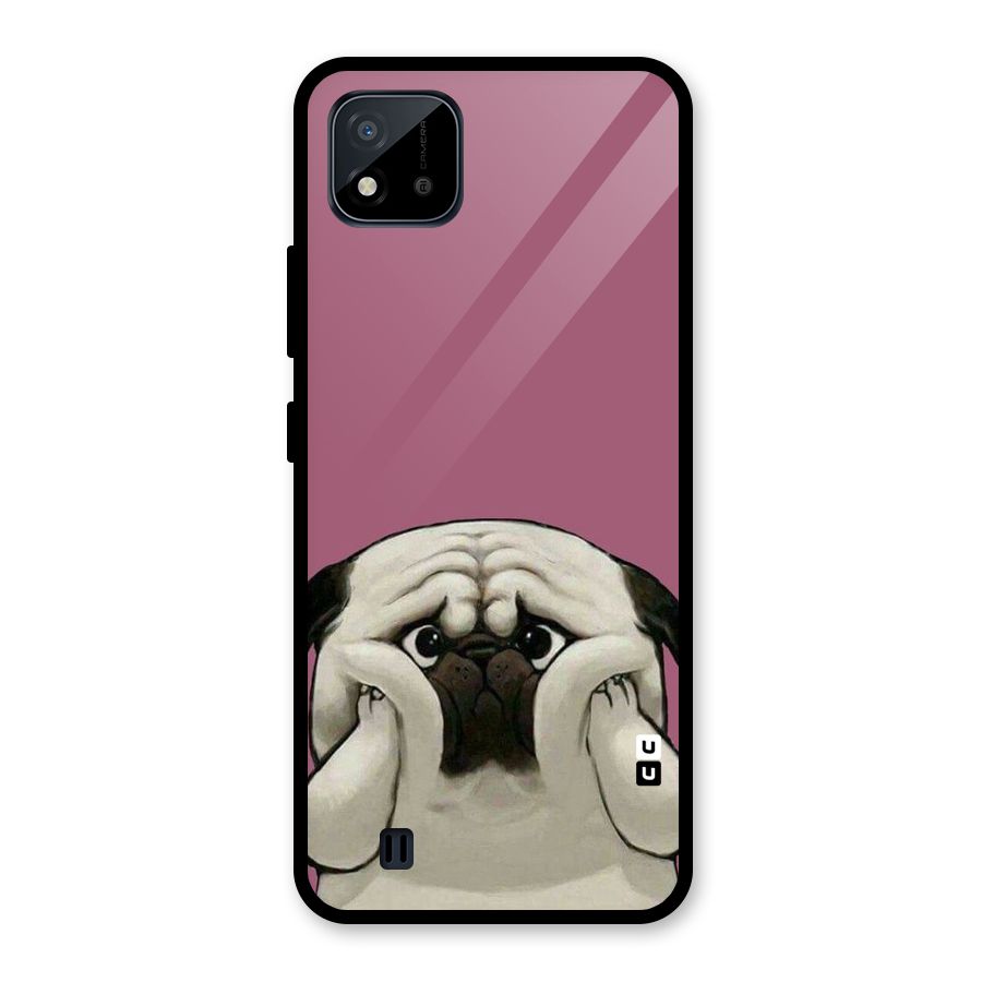 Chubby Doggo Glass Back Case for Realme C11 2021