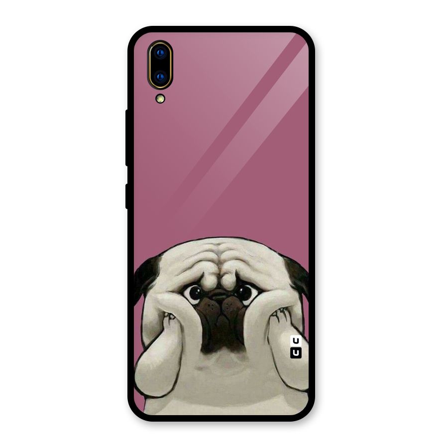 Chubby Doggo Glass Back Case for Vivo V11 Pro