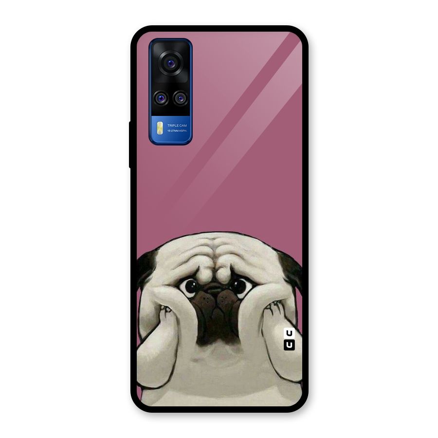 Chubby Doggo Glass Back Case for Vivo Y31