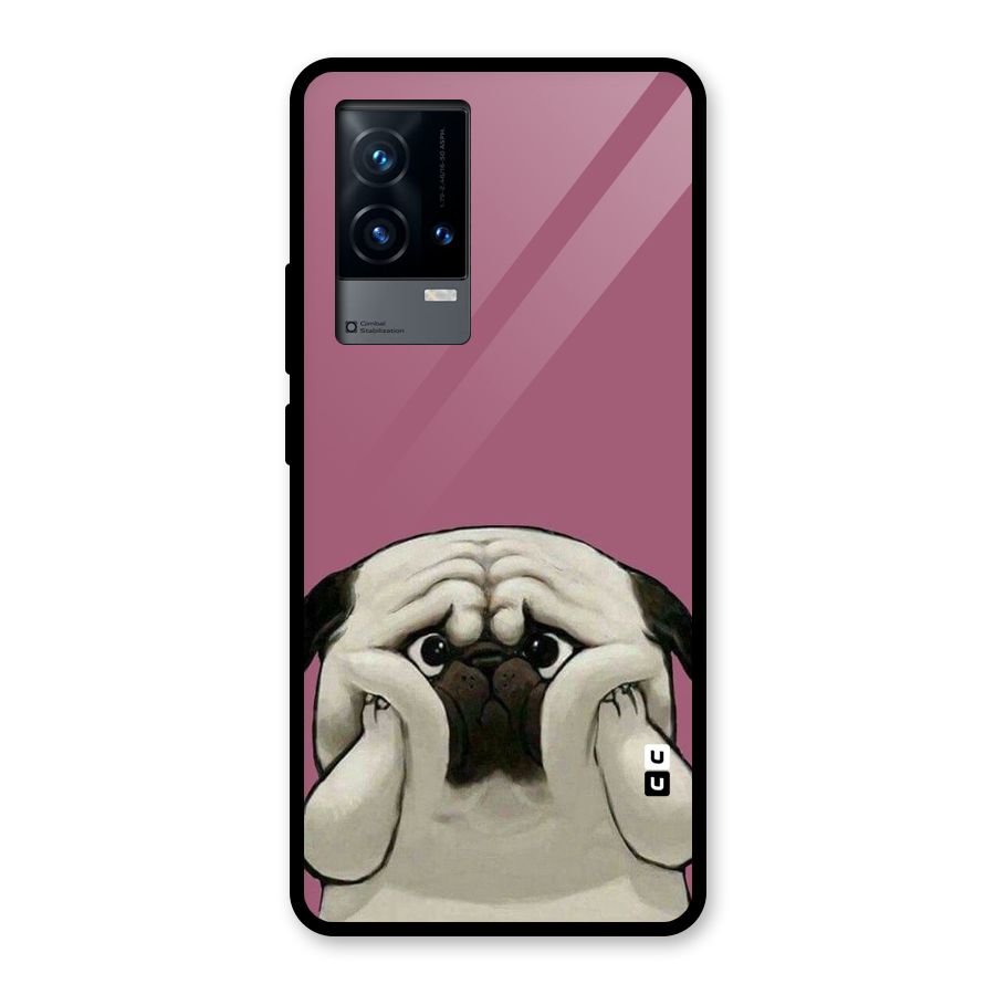 Chubby Doggo Glass Back Case for iQOO 9 5G