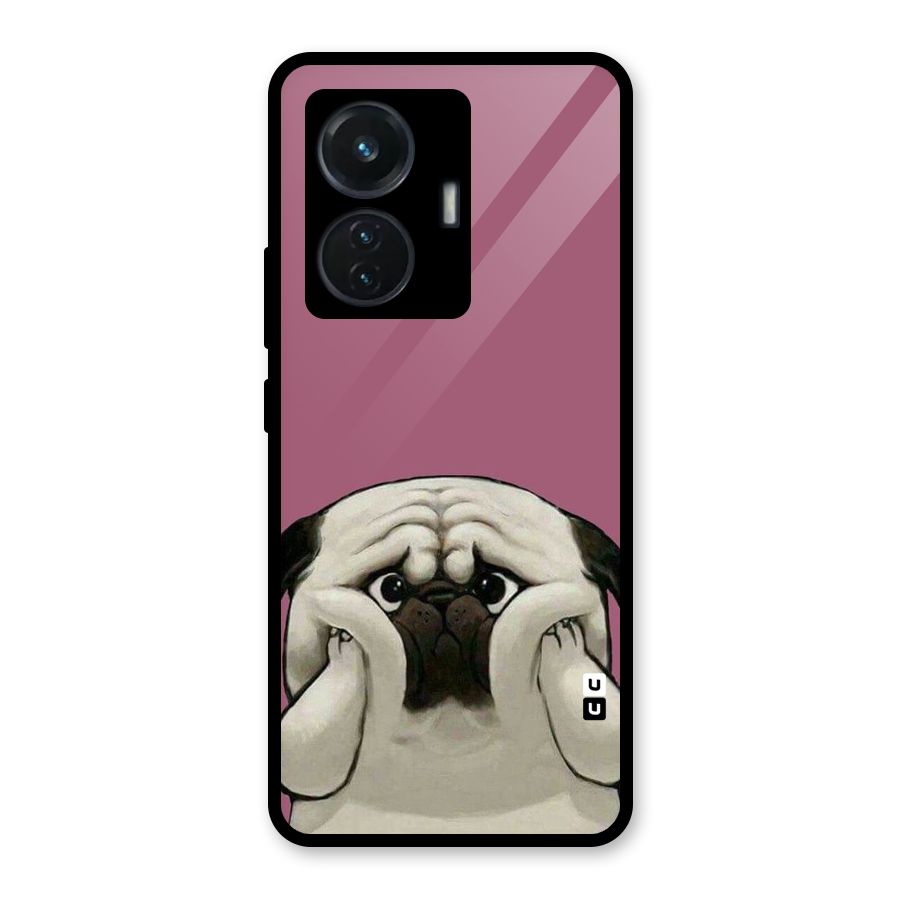 Chubby Doggo Glass Back Case for iQOO Z6 44W
