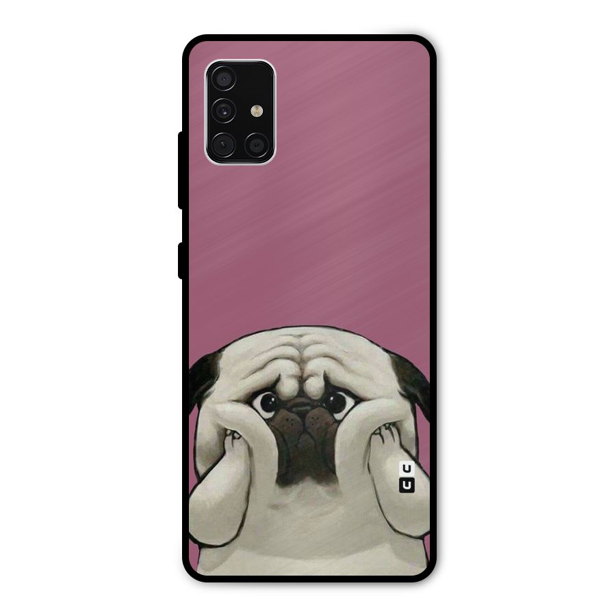 Chubby Doggo Metal Back Case for Galaxy A51