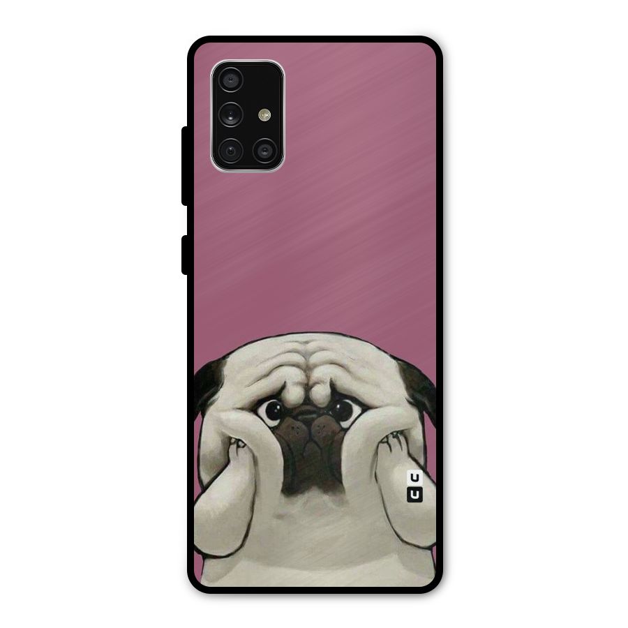 Chubby Doggo Metal Back Case for Galaxy A71