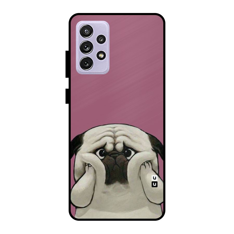 Chubby Doggo Metal Back Case for Galaxy A72