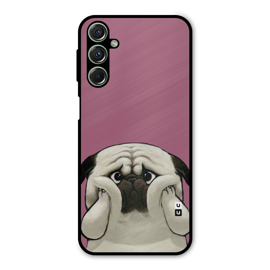 Chubby Doggo Metal Back Case for Galaxy F34