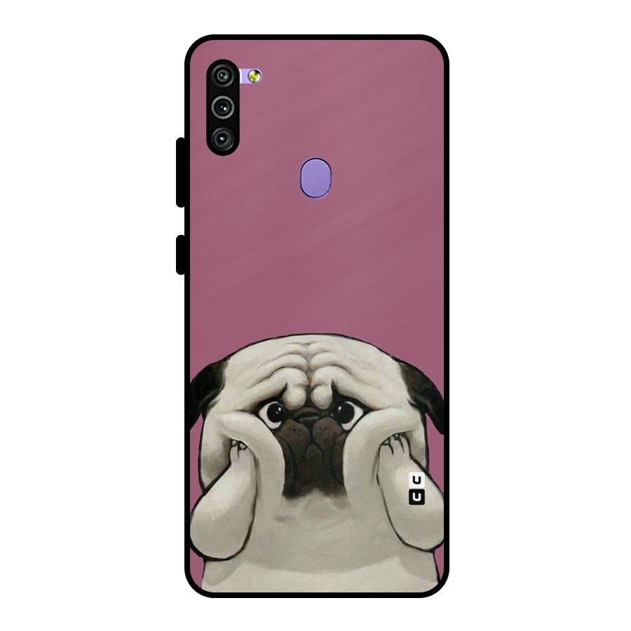 Chubby Doggo Metal Back Case for Galaxy M11