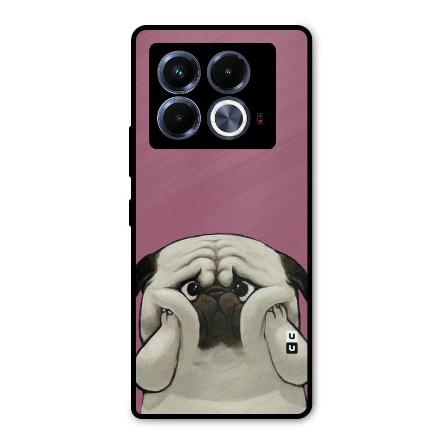Chubby Doggo Metal Back Case for Infinix Note 40 5G