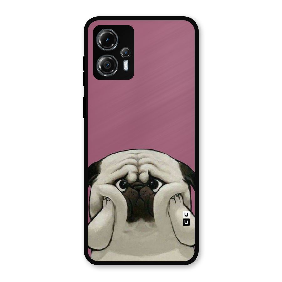 Chubby Doggo Metal Back Case for Moto G13
