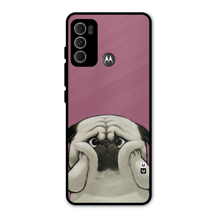 Chubby Doggo Metal Back Case for Moto G60