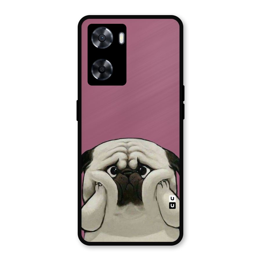Chubby Doggo Metal Back Case for Oppo A57 2022