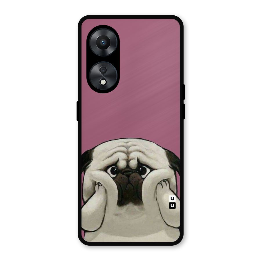 Chubby Doggo Metal Back Case for Oppo A78