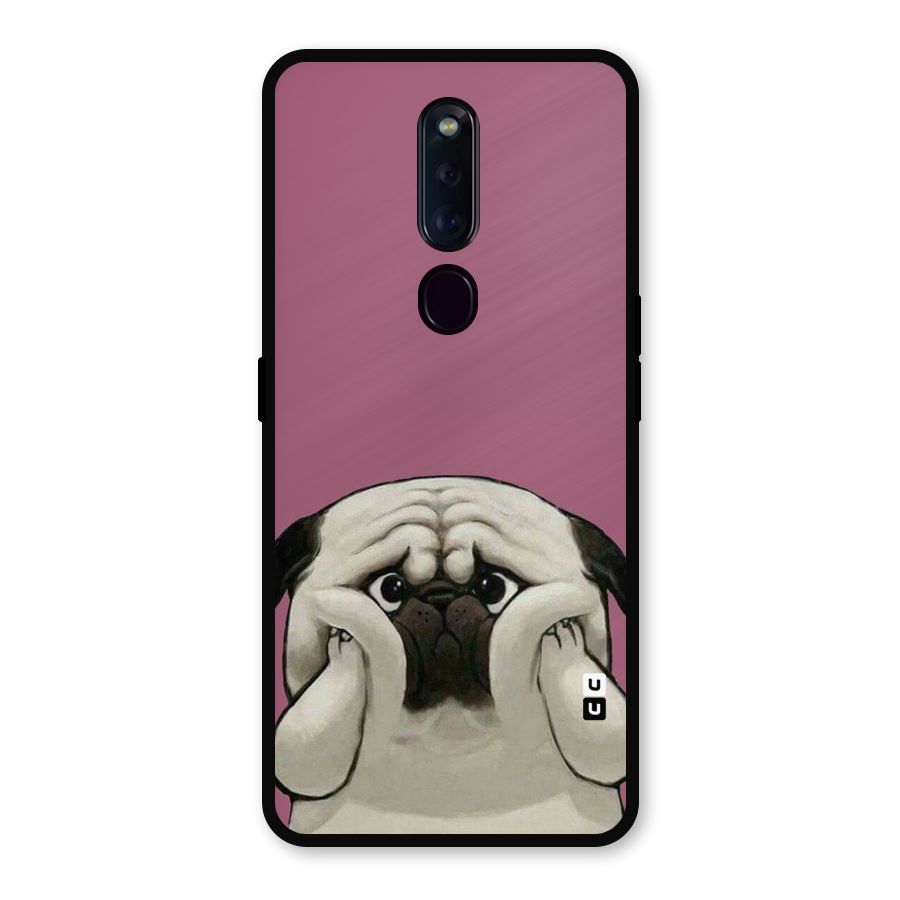 Chubby Doggo Metal Back Case for Oppo F11 Pro