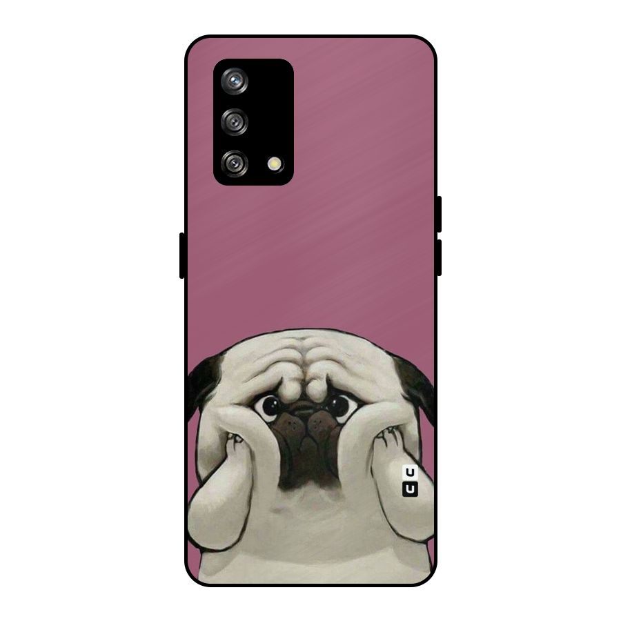 Chubby Doggo Metal Back Case for Oppo F19