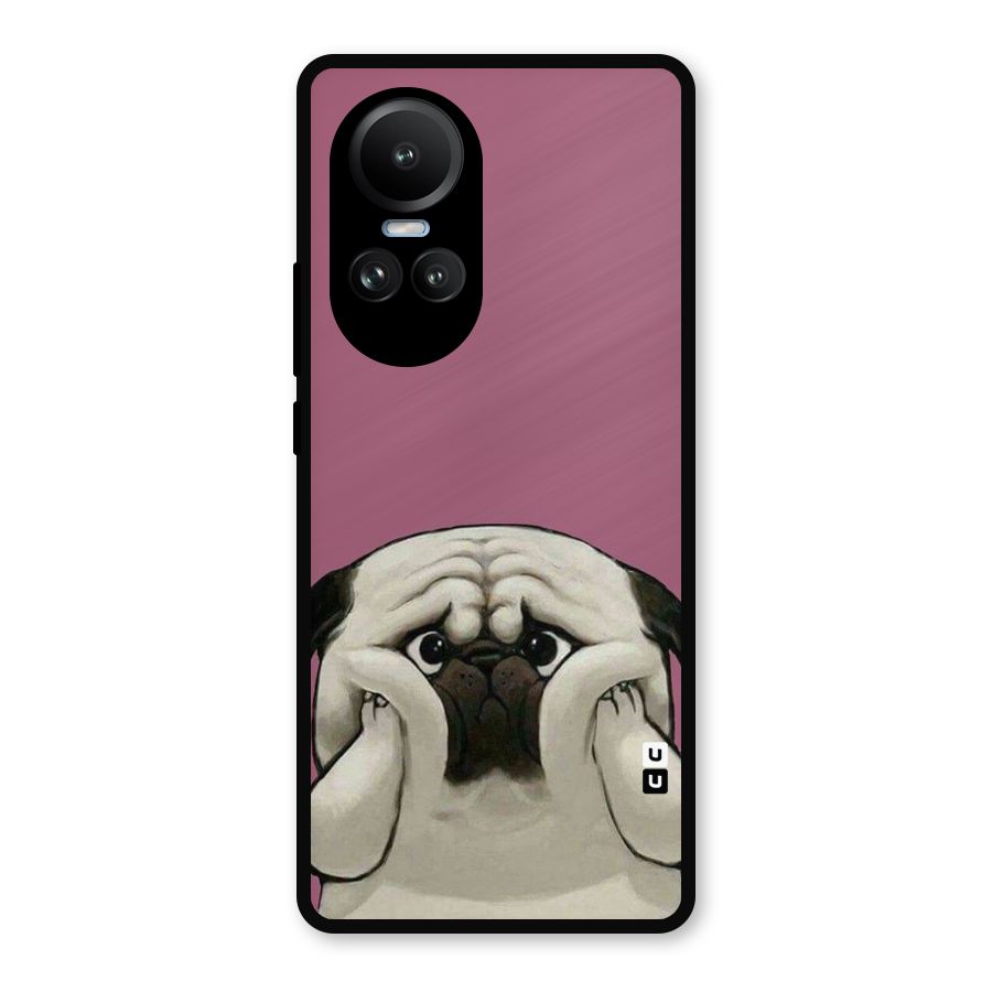 Chubby Doggo Metal Back Case for Oppo Reno10 Pro