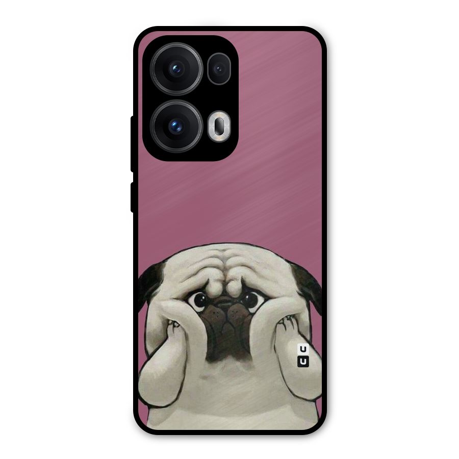 Chubby Doggo Metal Back Case for Oppo Reno13 Pro
