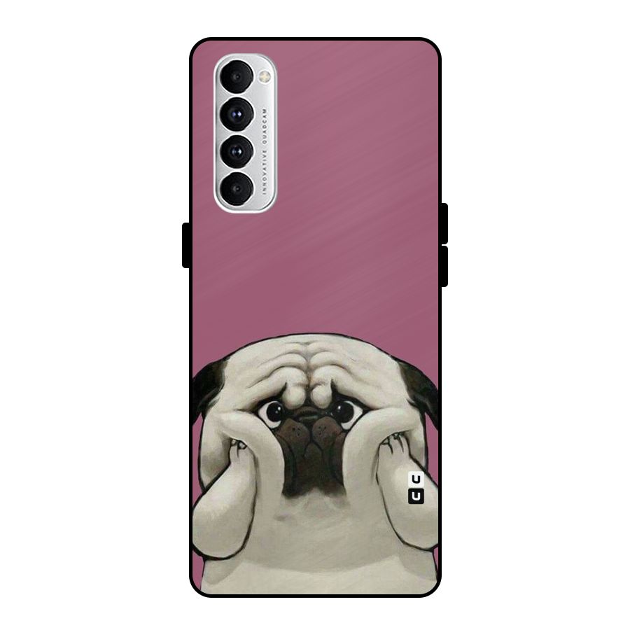 Chubby Doggo Metal Back Case for Oppo Reno4 Pro