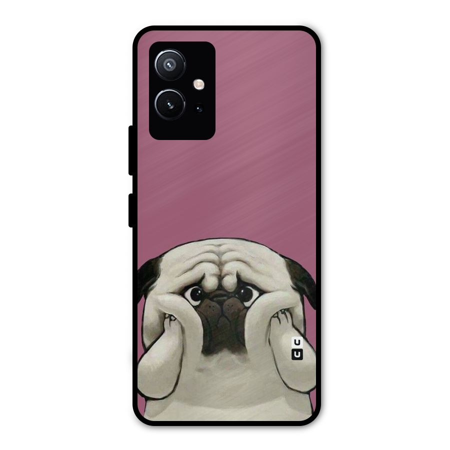 Chubby Doggo Metal Back Case for Vivo T1 5G