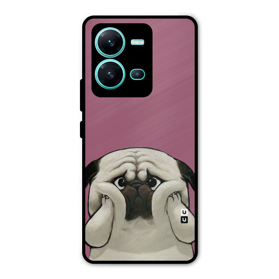 Chubby Doggo Metal Back Case for Vivo V25