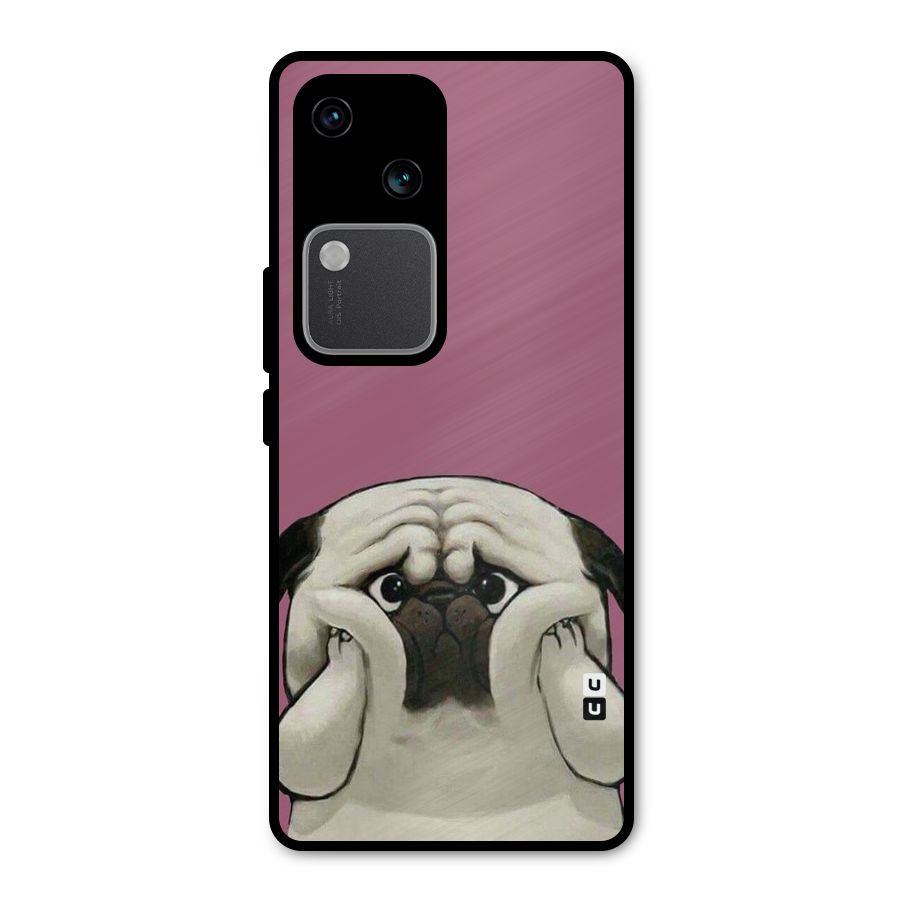 Chubby Doggo Metal Back Case for Vivo V30