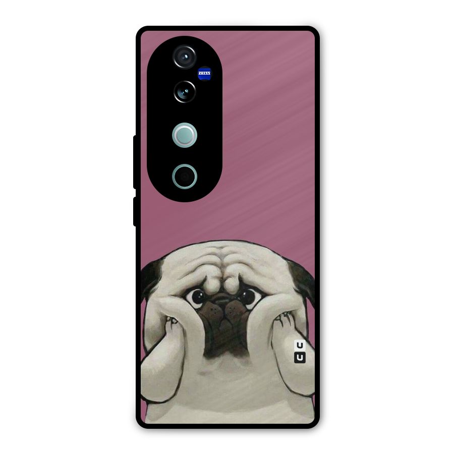 Chubby Doggo Metal Back Case for Vivo V40