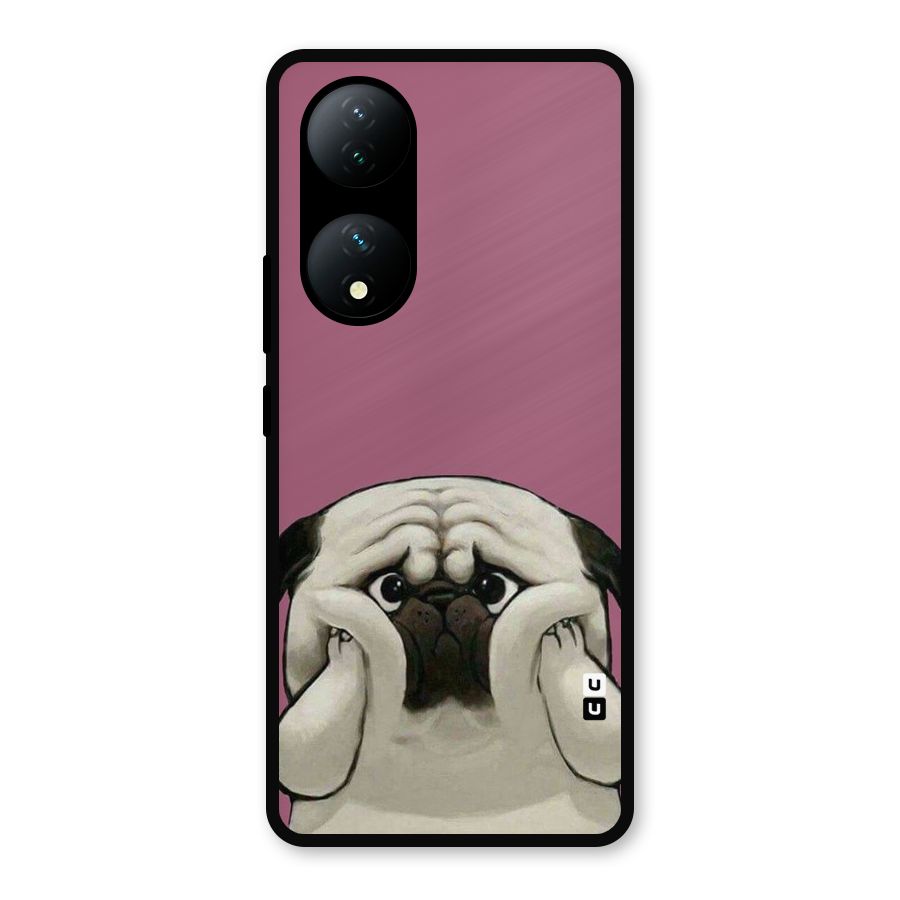 Chubby Doggo Metal Back Case for Vivo Y100a