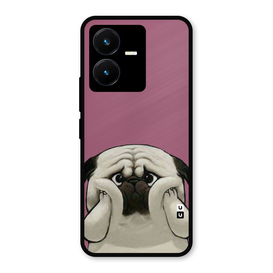 Chubby Doggo Metal Back Case for Vivo Y22